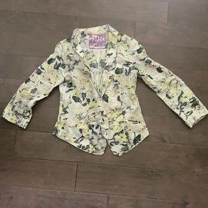 Free People linen/cotton blazer